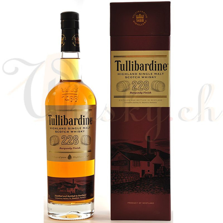 Tullibardine 228 Burgundy Finish