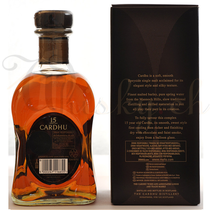 Cardhu 15 Years Old
