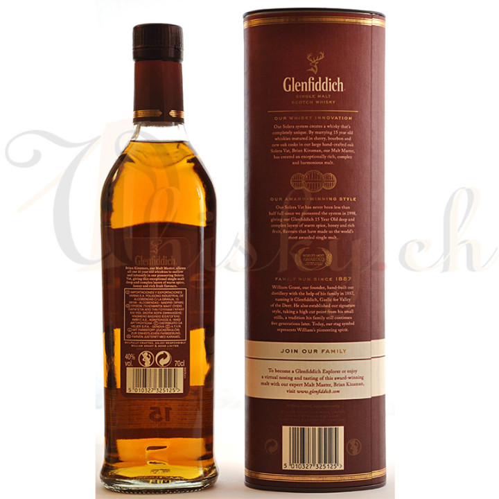 Glenfiddich Solera 15 Years Old
