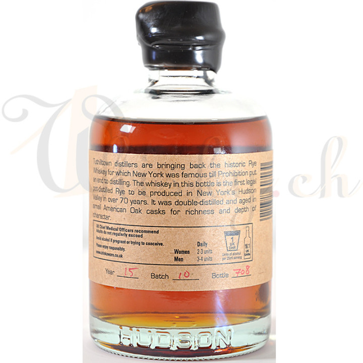 Hudson Manhattan Rye 2015 35cl