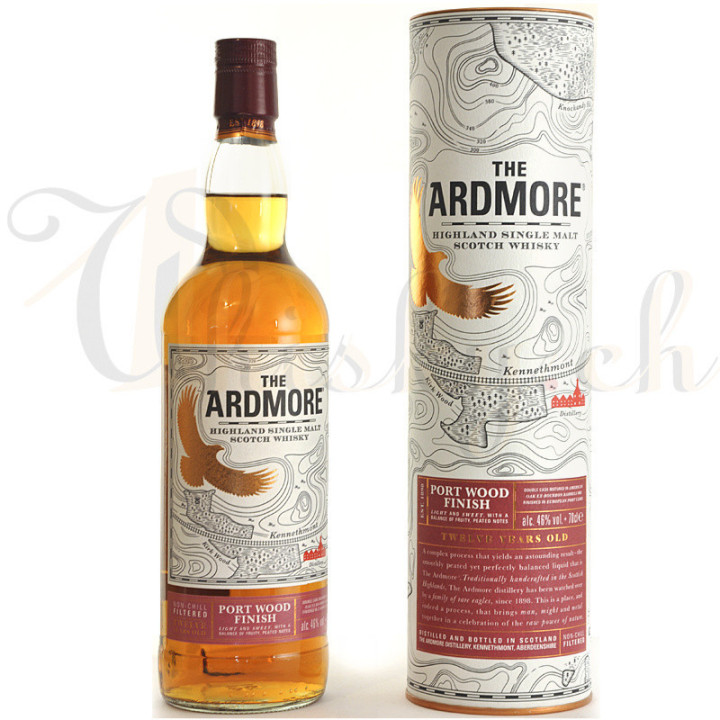 Ardmore 12 Years Port Wood Finish
