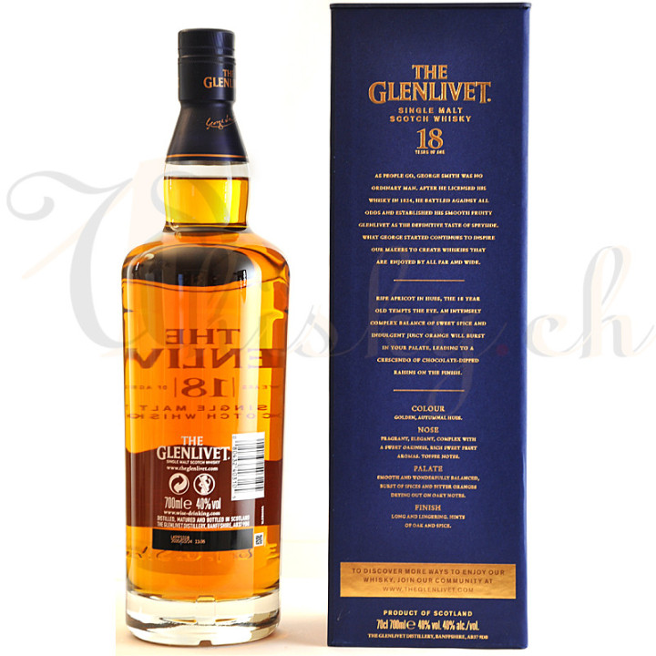 The Glenlivet 18 Years Old