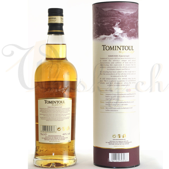 Tomintoul 15 Years Portwood Finish