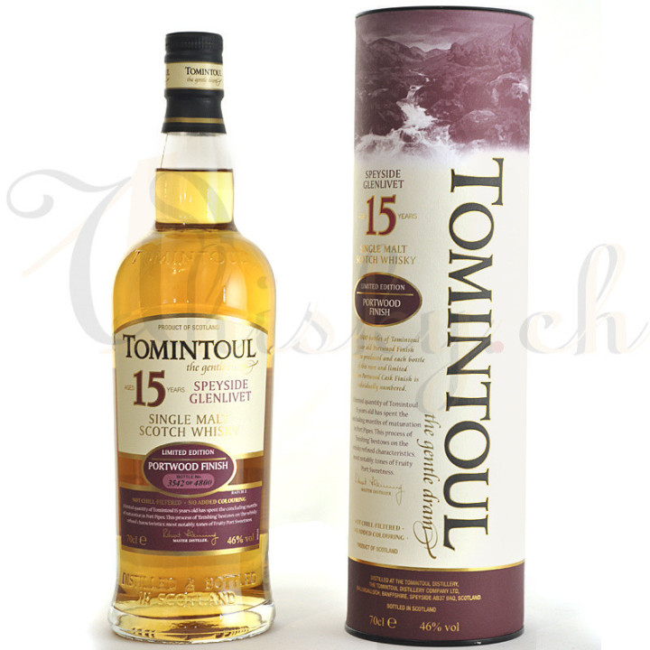 Tomintoul 15 Years Portwood Finish
