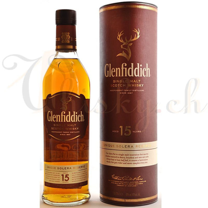 Glenfiddich Solera 15 Years Old